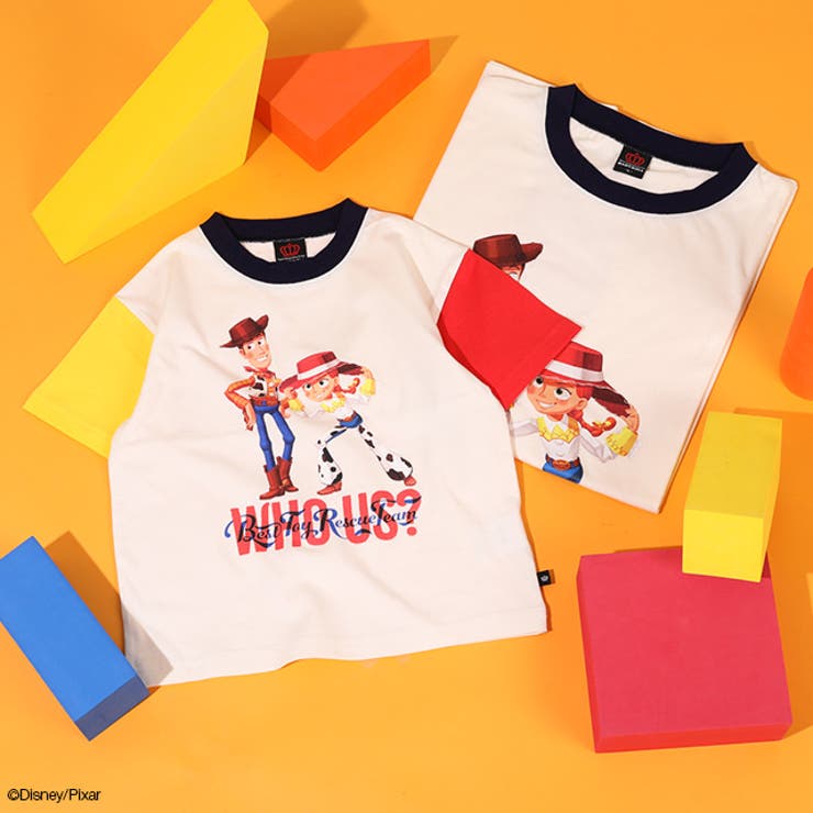 親子お揃い ディズニー トイ・ストーリー クレイジー袖Tシャツ 1274K | BABYDOLL | 詳細画像13 