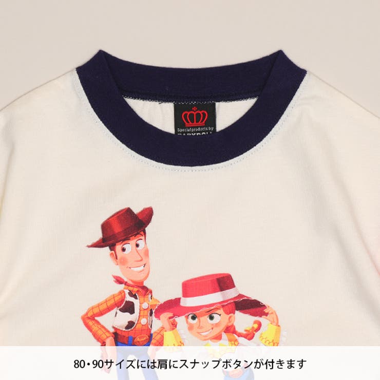 親子お揃い ディズニー トイ・ストーリー クレイジー袖Tシャツ 1274K | BABYDOLL | 詳細画像7 