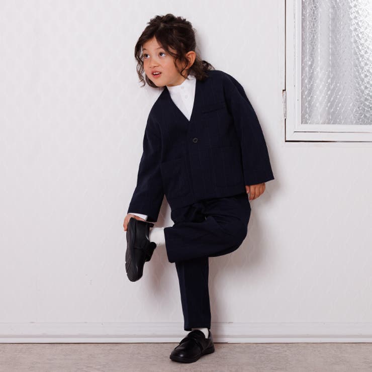 シングルノーカラーフォーマルスーツ×パンツ 3点セット 1280K | BABYDOLL | 詳細画像2 