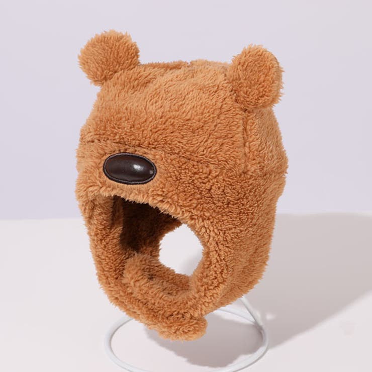 ブラウン | くまの着ぐるみ帽子 1291 | BABYDOLL