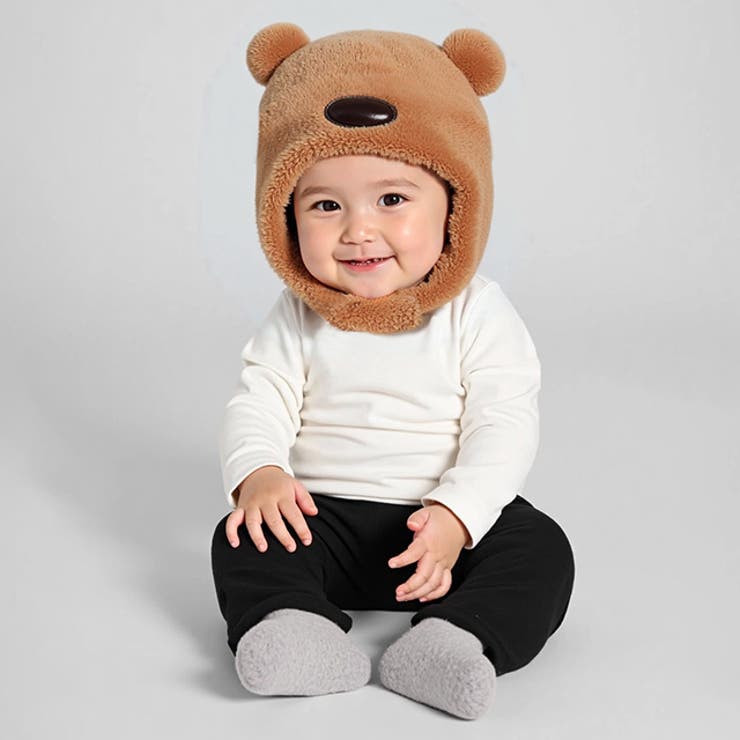 くまの着ぐるみ帽子 1291 | BABYDOLL | 詳細画像4 