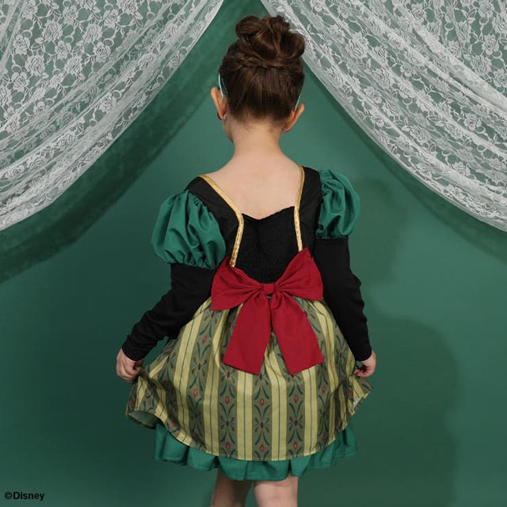 ディズニー アナ戴冠式なりきるドレスワンピース 1294K[品番