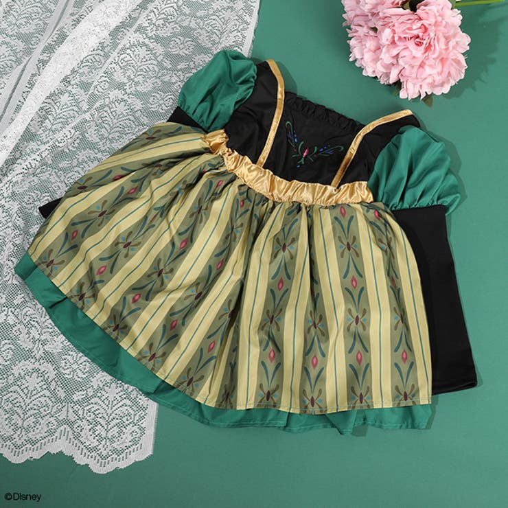 ディズニー アナ戴冠式なりきるドレスワンピース 1294K[品番