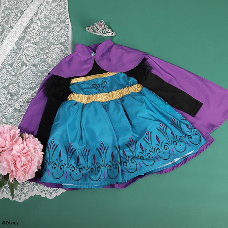 ディズニー エルサ戴冠式なりきるドレスワンピース 1295K | BABYDOLL | 詳細画像14 
