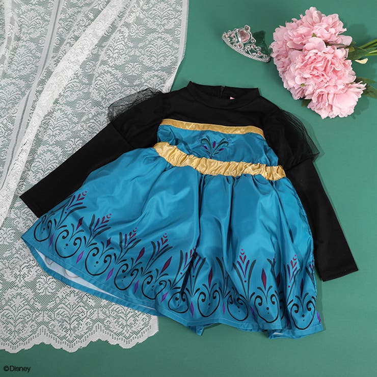 ディズニー エルサ戴冠式なりきるドレスワンピース 1295K | BABYDOLL | 詳細画像16 