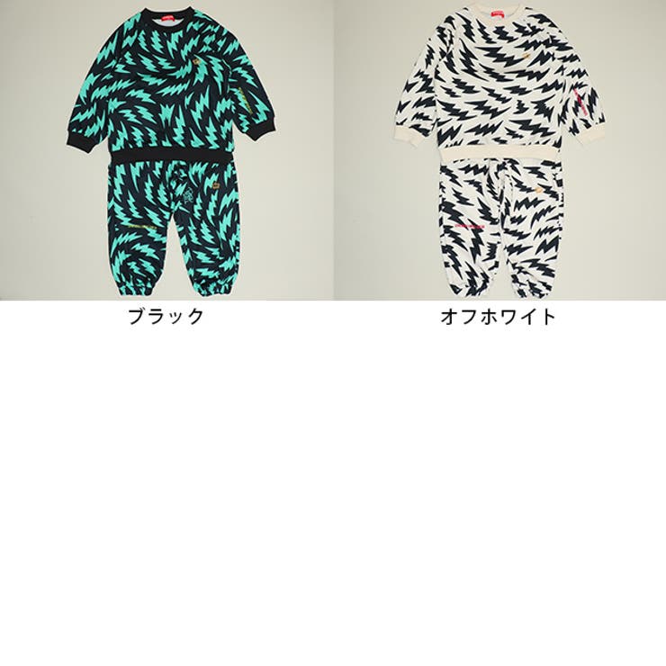 ボルト総柄セットアップ 1299K[品番：BYDK0007800]｜BABYDOLL（ベビー