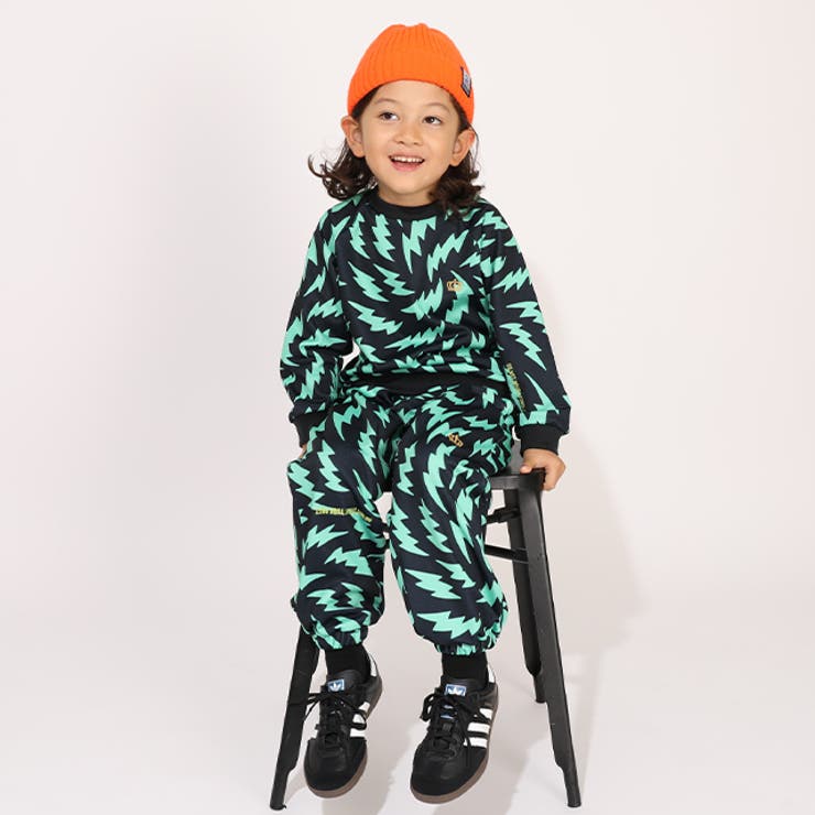 ボルト総柄セットアップ 1299K[品番：BYDK0007800]｜BABYDOLL（ベビー