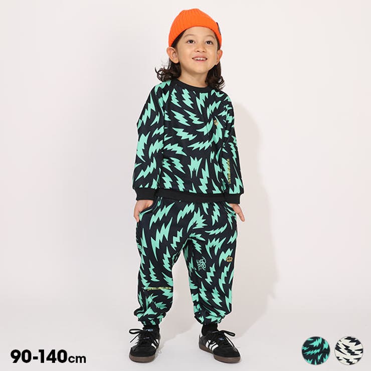 ボルト総柄セットアップ 1299K[品番：BYDK0007800]｜BABYDOLL（ベビー 