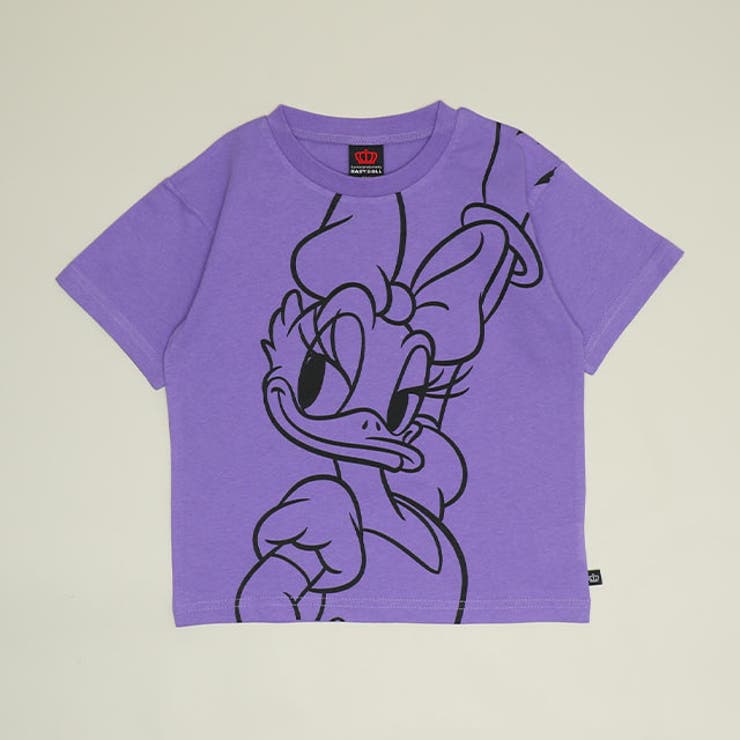 デイジー | 親子お揃い ディズニー WEB限定 BIGフェイスTシャツ 1329K | BABYDOLL