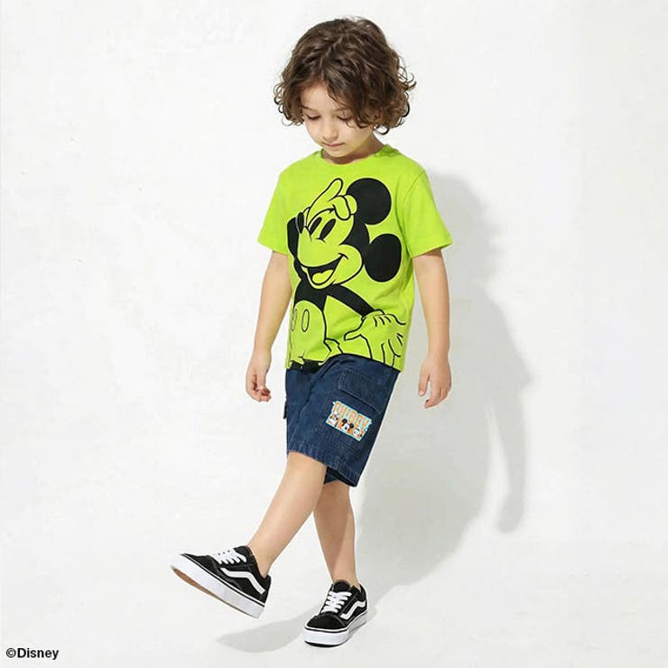 親子お揃い ディズニー WEB限定 BIGフェイスTシャツ 1329K | BABYDOLL | 詳細画像4 