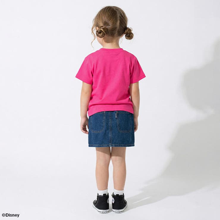 親子お揃い ディズニー WEB限定 BIGフェイスTシャツ 1329K | BABYDOLL | 詳細画像7 