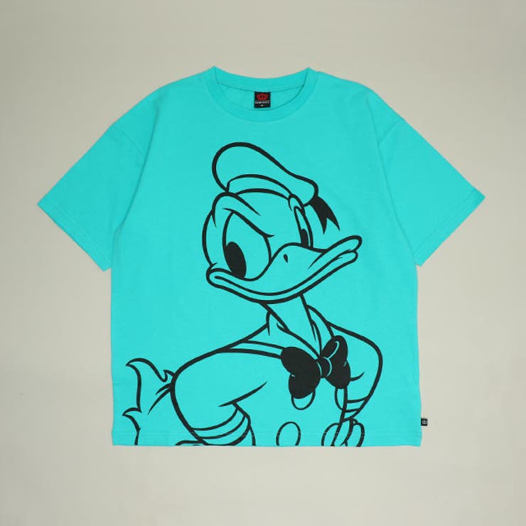 ドナルド | 親子お揃い ディズニー WEB限定 BIGフェイスTシャツ 1329A | BABYDOLL