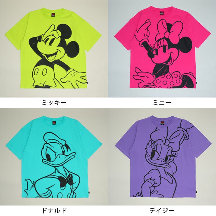 親子お揃い ディズニー WEB限定 BIGフェイスTシャツ 1329A | BABYDOLL | 詳細画像18 