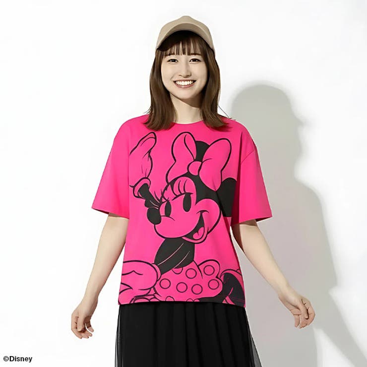 親子お揃い ディズニー WEB限定 BIGフェイスTシャツ 1329A | BABYDOLL | 詳細画像5 