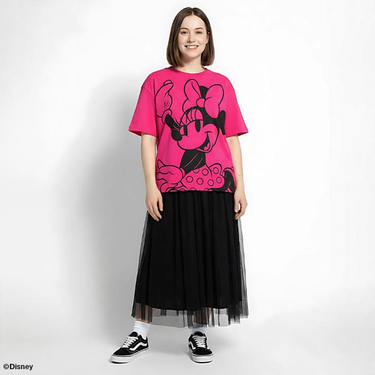 親子お揃い ディズニー WEB限定 BIGフェイスTシャツ 1329A | BABYDOLL | 詳細画像7 