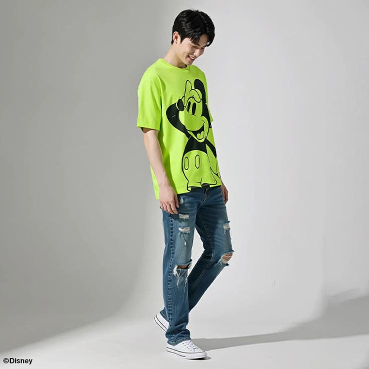 親子お揃い ディズニー WEB限定 BIGフェイスTシャツ 1329A | BABYDOLL | 詳細画像13 