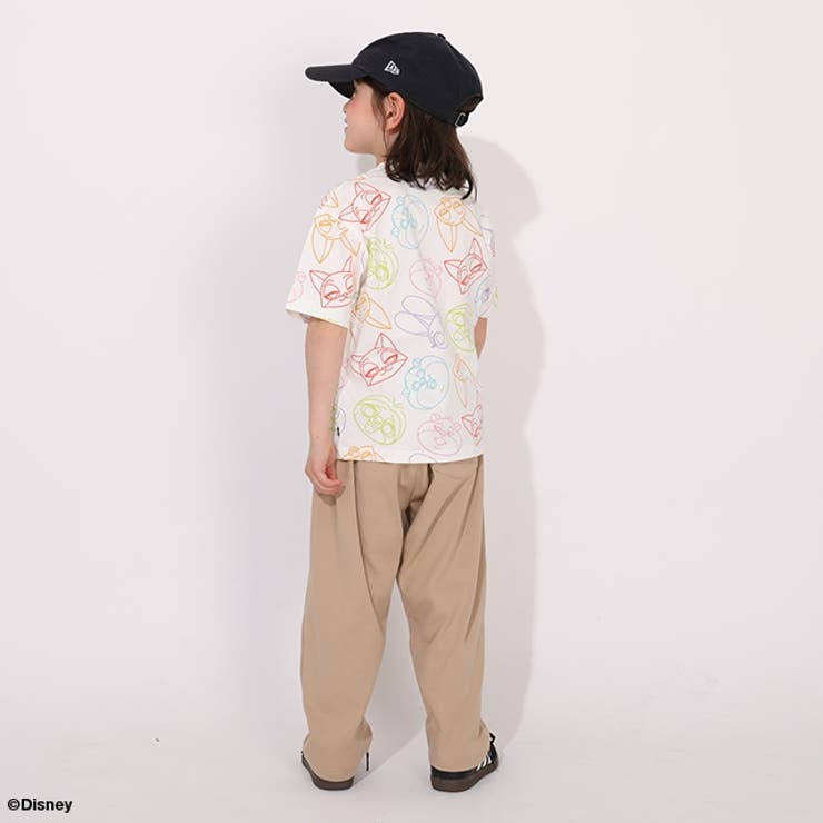 ディズニー WEB限定 ズートピア総柄Tシャツ 1331K | BABYDOLL | 詳細画像3 
