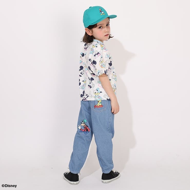 親子お揃い ディズニー WEB限定 パステル総柄Tシャツ 1332K | BABYDOLL | 詳細画像8 