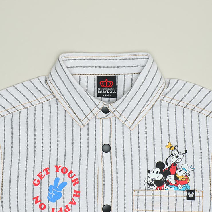 ディズニー ストライプシャツ 1338K | BABYDOLL | 詳細画像8 