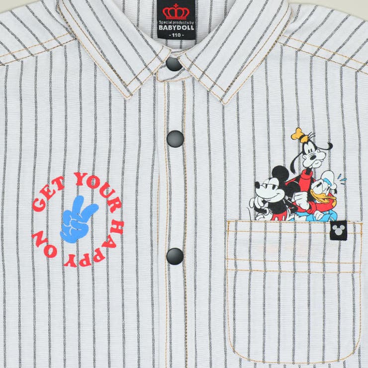 ディズニー ストライプシャツ 1338K | BABYDOLL | 詳細画像9 