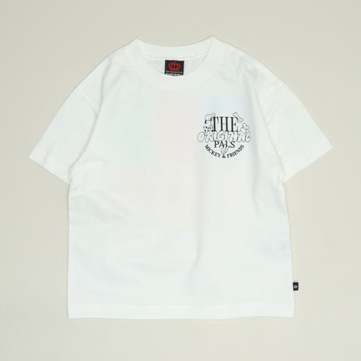 ホワイト | 親子お揃い ディズニー バックプリントTシャツ 1339K | BABYDOLL