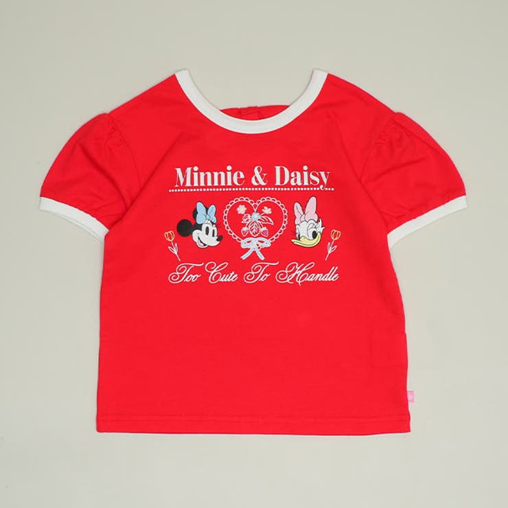 レッド | ディズニー バックリボンTシャツ 1340K | BABYDOLL