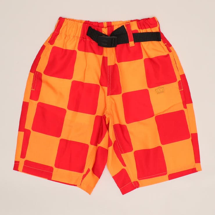 レッド | WEB限定 総柄ハーフパンツ 1354K | BABYDOLL