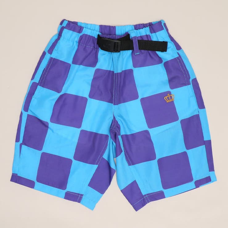 ターコイズ | WEB限定 総柄ハーフパンツ 1354K | BABYDOLL