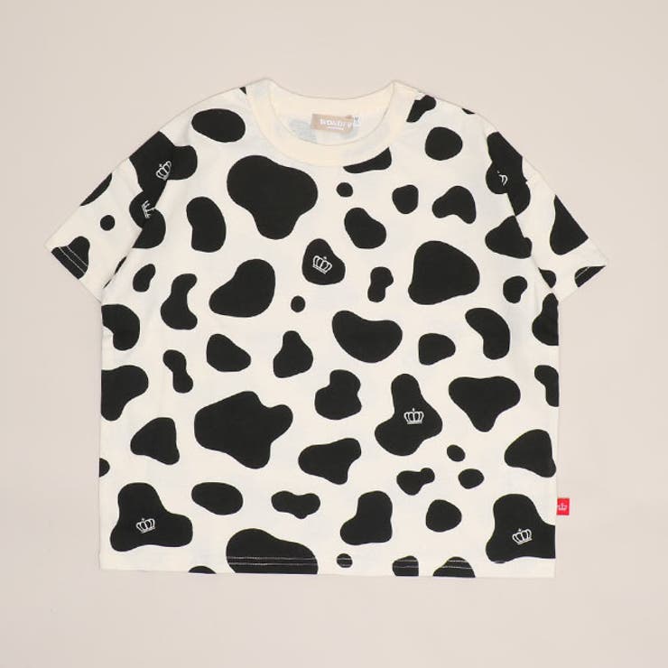 ウシ柄 | WEB限定 総柄Tシャツ 1355K | BABYDOLL