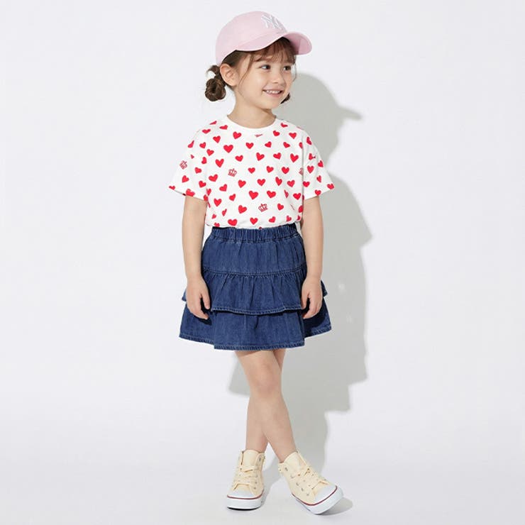 WEB限定 総柄Tシャツ 1355K | BABYDOLL | 詳細画像8 