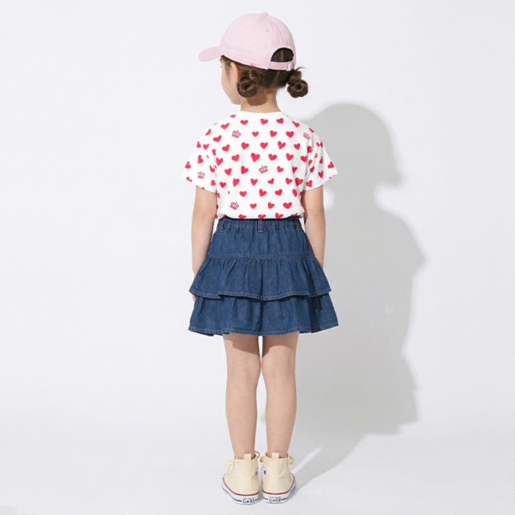 WEB限定 総柄Tシャツ 1355K | BABYDOLL | 詳細画像9 