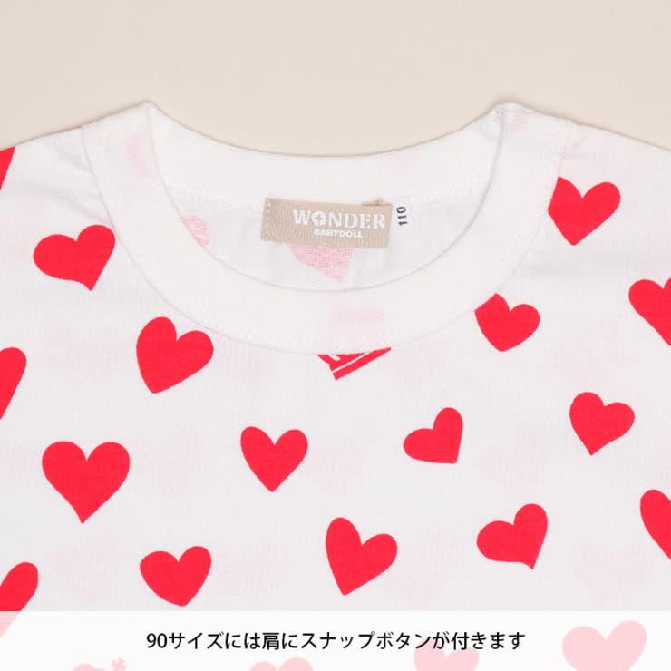 WEB限定 総柄Tシャツ 1355K | BABYDOLL | 詳細画像19 