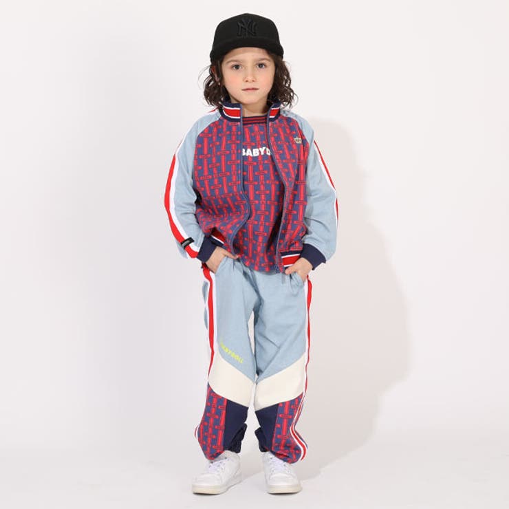 モノグラム切替ロングパンツ 1382K （トップス別売） | BABYDOLL | 詳細画像3 