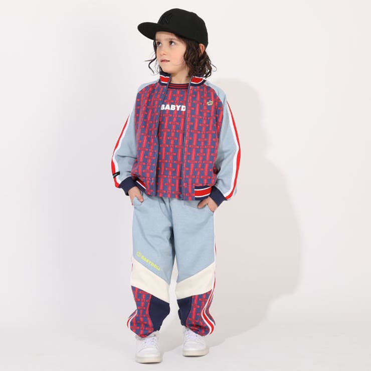 モノグラム切替ロングパンツ 1382K （トップス別売） | BABYDOLL | 詳細画像4 