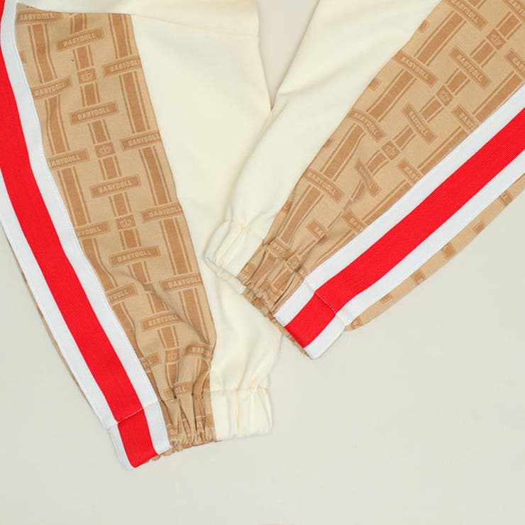 モノグラム切替ロングパンツ 1382K （トップス別売） | BABYDOLL | 詳細画像18 