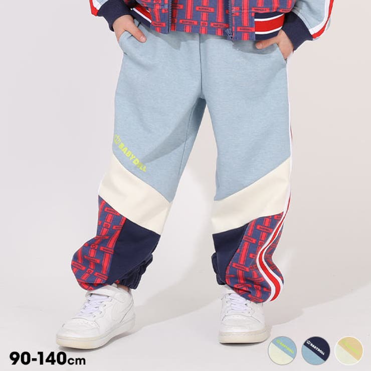 モノグラム切替ロングパンツ 1382K （トップス別売） | BABYDOLL | 詳細画像1 