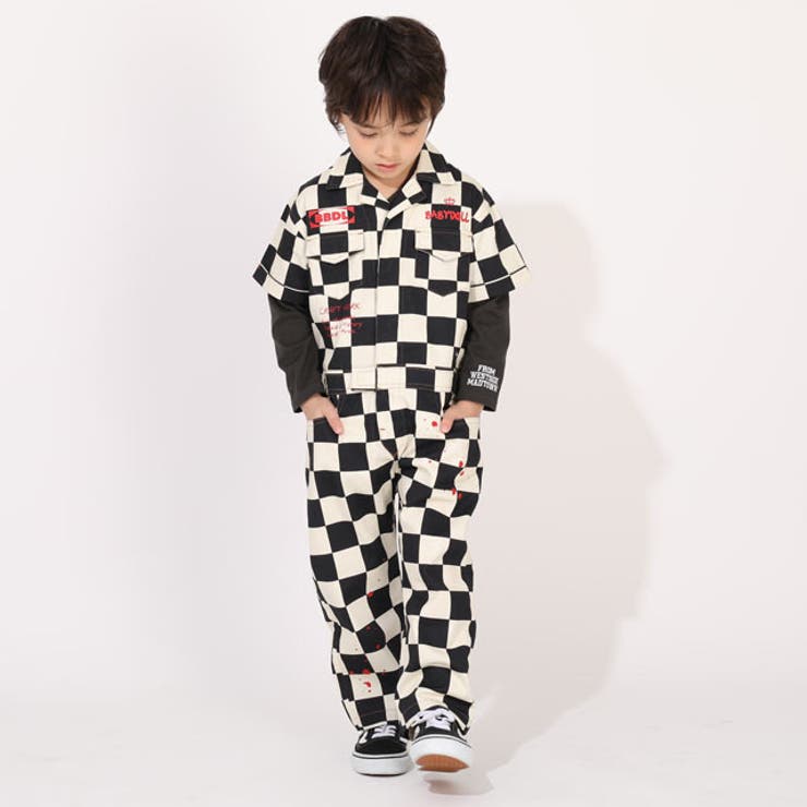 ツイル半袖つなぎ 1385K | BABYDOLL | 詳細画像10 