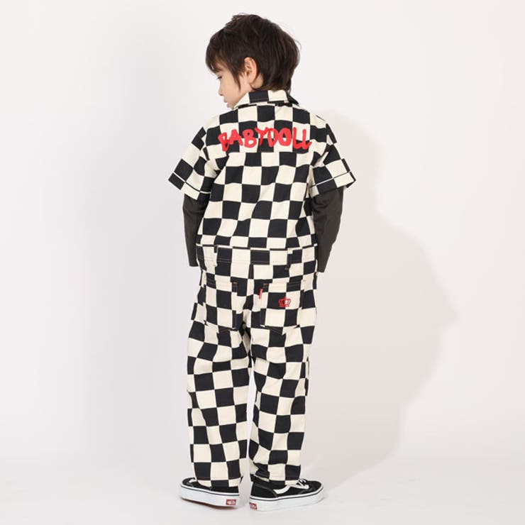 ツイル半袖つなぎ 1385K | BABYDOLL | 詳細画像13 