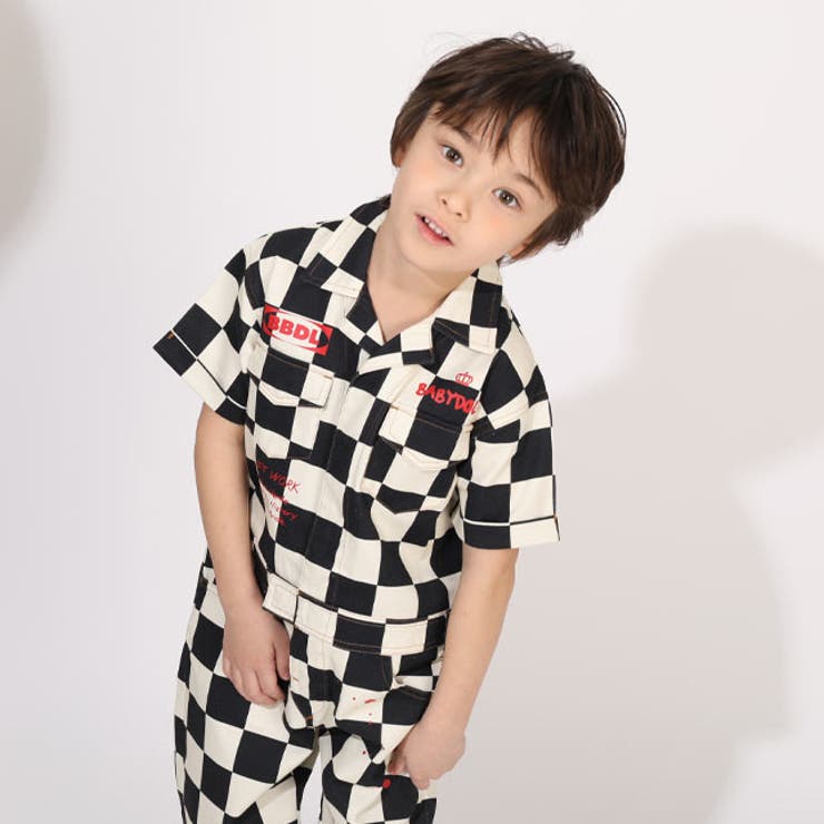 ツイル半袖つなぎ 1385K | BABYDOLL | 詳細画像15 