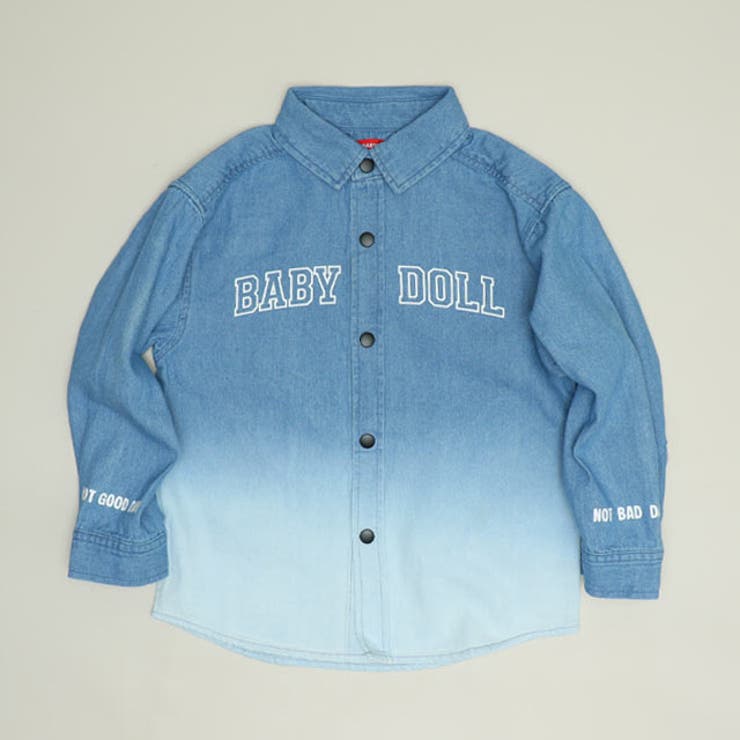 デニム | 親子お揃い グラデーションダンガリーシャツ 1387K | BABYDOLL
