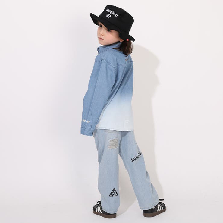 親子お揃い グラデーションダンガリーシャツ 1387K | BABYDOLL | 詳細画像7 