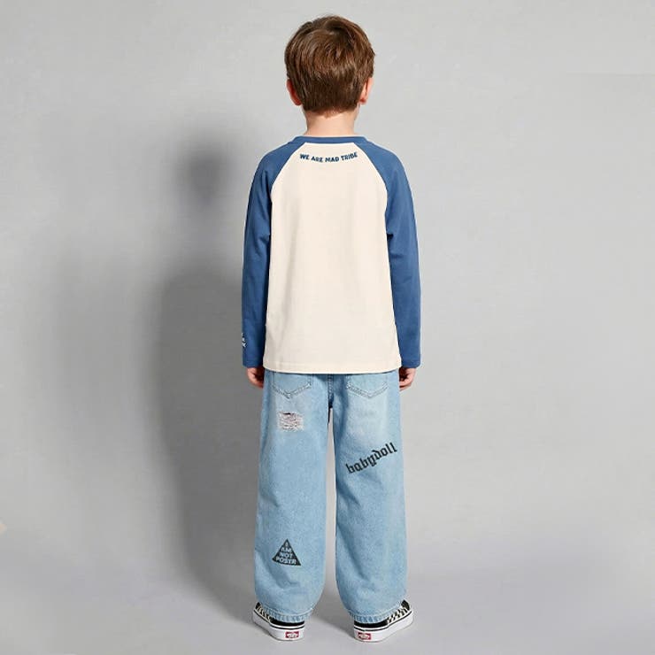 ラクガキダメージデニムロングパンツ 1388K | BABYDOLL | 詳細画像11 