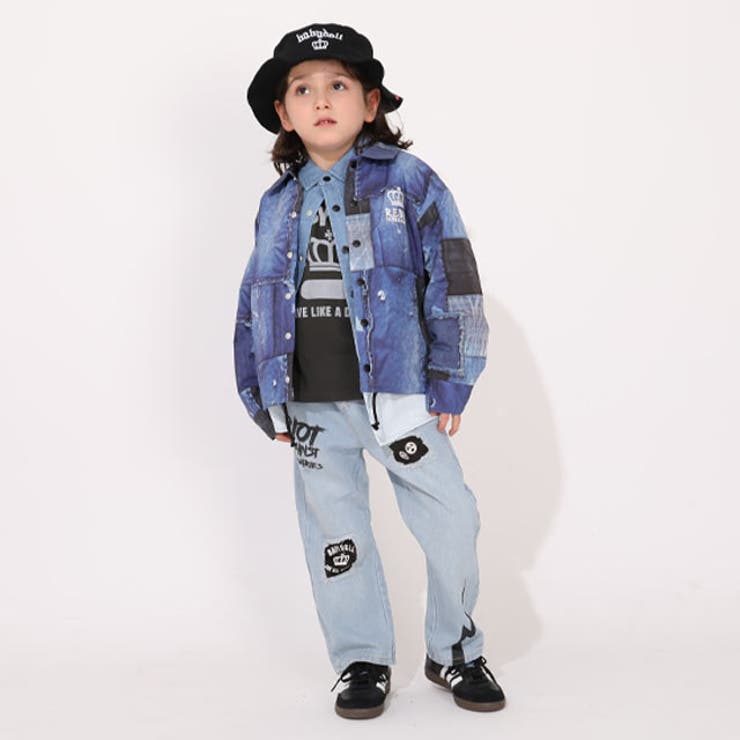 ラクガキダメージデニムロングパンツ 1388K | BABYDOLL | 詳細画像6 