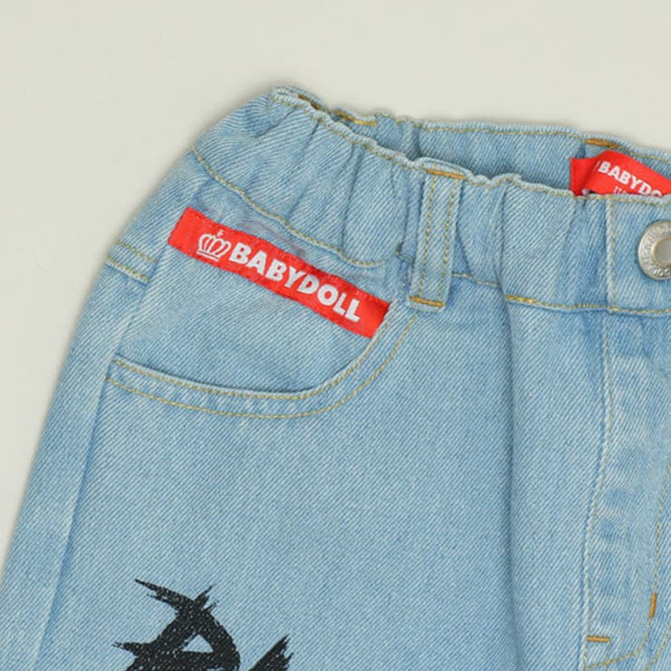 ラクガキダメージデニムロングパンツ 1388K | BABYDOLL | 詳細画像15 