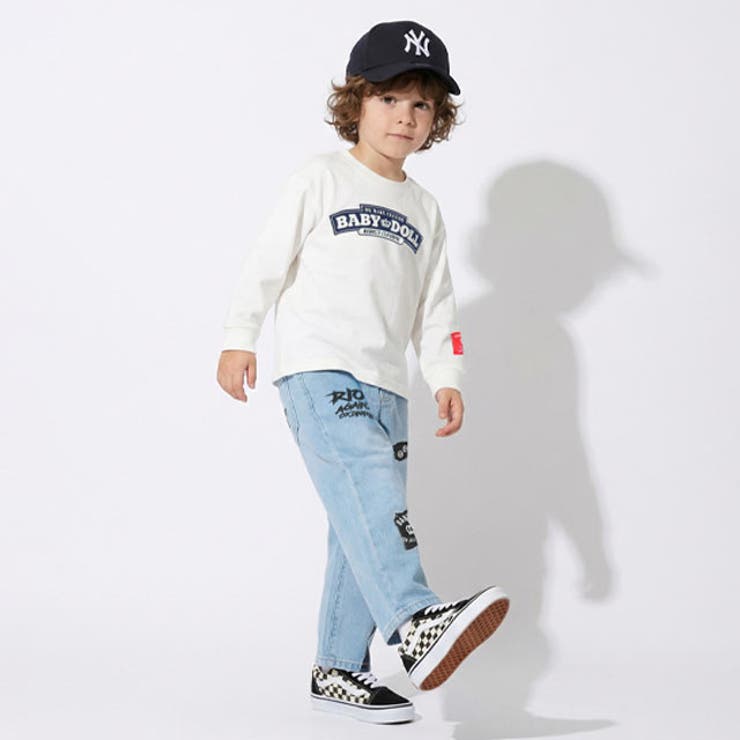 親子お揃い チャンキーアーチロゴロンT 1390K | BABYDOLL | 詳細画像5 