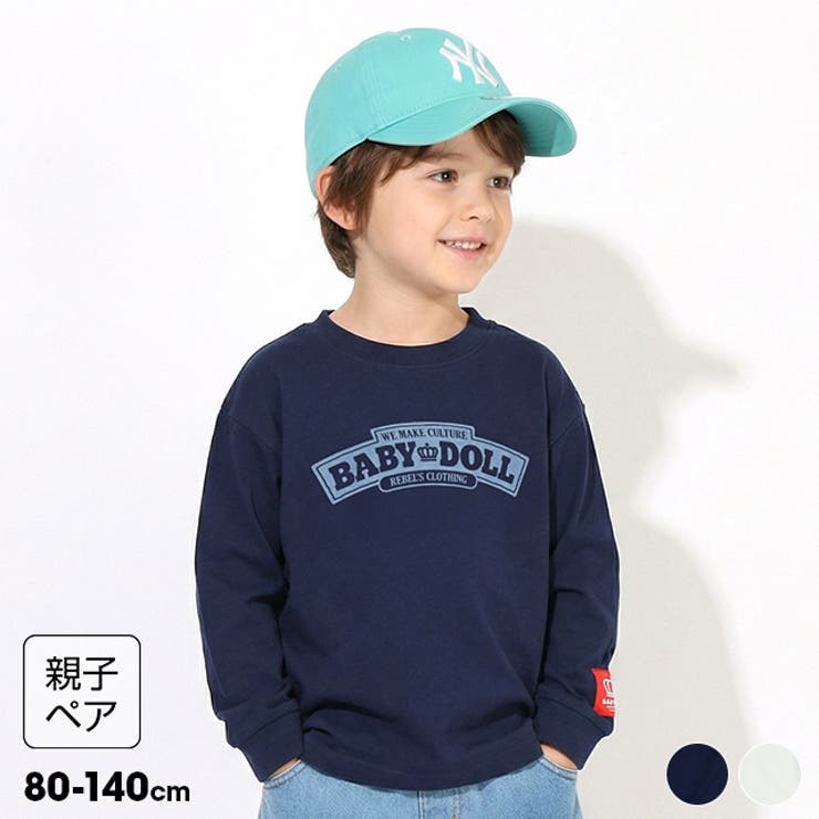 親子お揃い チャンキーアーチロゴロンT 1390K | BABYDOLL | 詳細画像1 