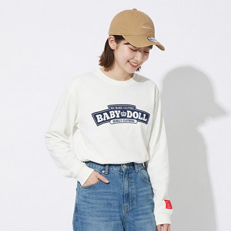 親子お揃い チャンキーアーチロゴロンT 1390A | BABYDOLL | 詳細画像4 