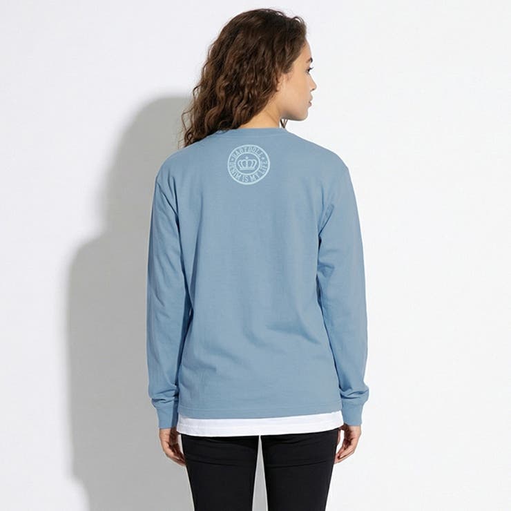 親子お揃い 抜染カレッジロンT 1391A | BABYDOLL | 詳細画像5 