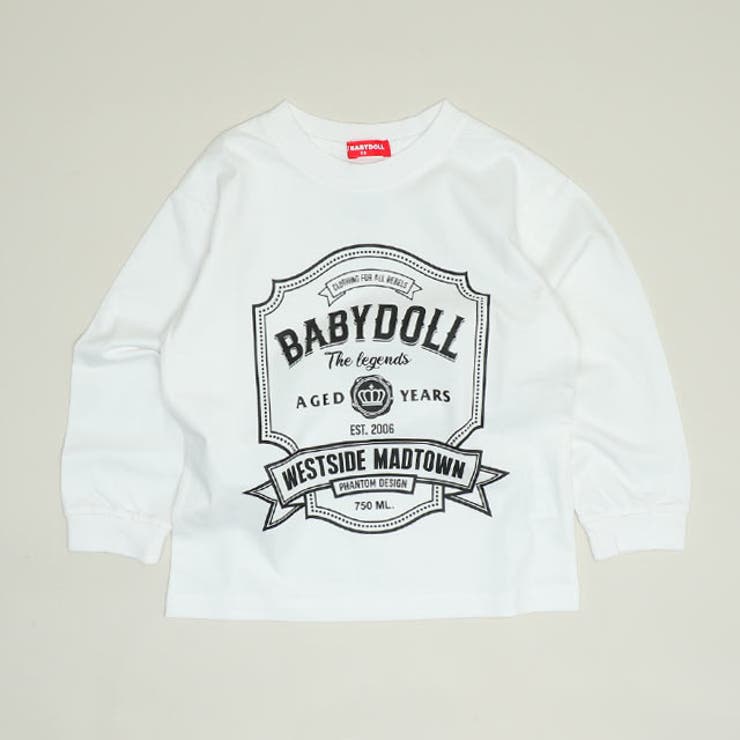 ホワイト | 親子お揃い ロックフューエルロンT 1393K | BABYDOLL