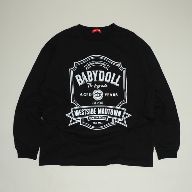 ブラック | 親子お揃い ロックフューエルロンT 1393A | BABYDOLL